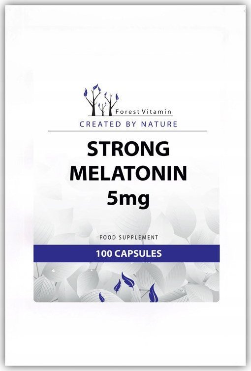 FOREST Vitamin FOREST VITAMIN Strong Melatonin 5mg 100caps 1