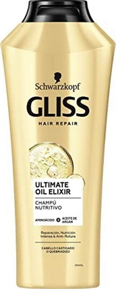 Schwarzkopf Szampon Odżywczy Schwarzkopf Gliss Ultimate Oil Elixir (370 ml) 1