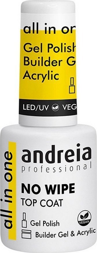 Andreia Lakier do paznokci Andreia All In One No Wipe Top Coat (10,5 ml) 1