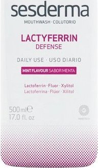 Sesderma Płyn do Płukania Ust Lactyferrin Defense Mint Sesderma (500 ml) 1