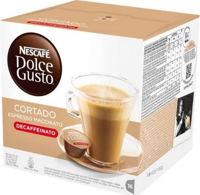 nescaf dolce gusto Kawa w kapsułkach Nescaf Dolce Gusto 94314 Espresso Macchiato Decaffeinato (16 uds) 1