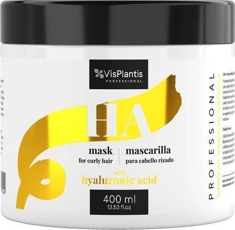 Vis Plantis Mask For Curly Hair maska do włosów kręconych z kwasem hialuronowym 400ml 1