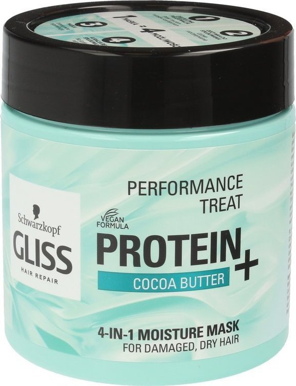 Gliss Kur Gliss Hair Repair Protein+ Maska do włosów 4in1 nawilżająca Cocoa Butter 400ml 1