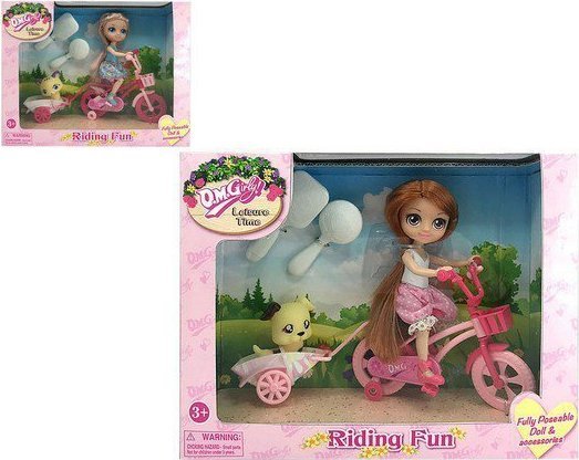 BigBuy Fun Lalka ze Zwierzątkiem Leisure Time 110722 1