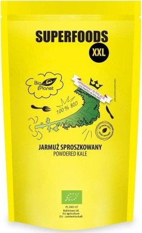 BIO PLANET - seria SUPERFOODS JARMUŻ SPROSZKOWANY BIO 400 g - BIO PLANET 1