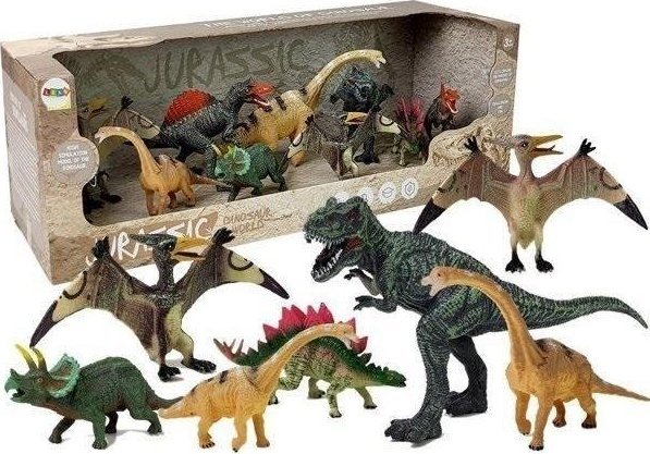 Figurka LeanToys Dinozaury 10szt 1