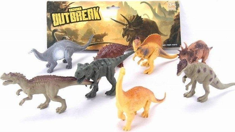 Figurka Trifox Dinozaur 8szt 1