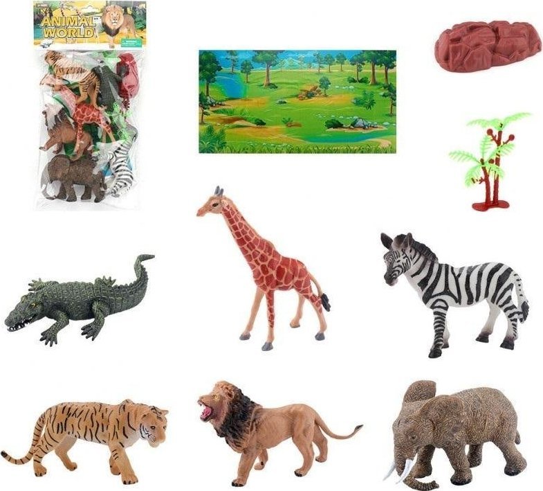 Figurka Trifox Zwierzęta ZOO 6szt 1