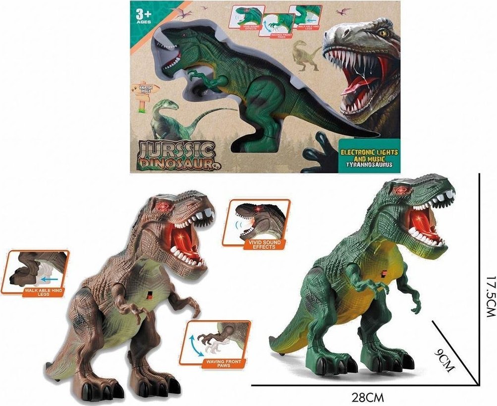 Figurka Trifox Dinozaur chodzący na baterie 1