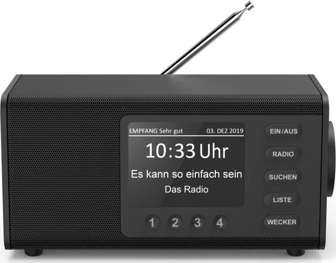 Radio Hama Radio Cyfrowe Hama DR1000DE FM DAB/DAB+ TFT Alarm 1