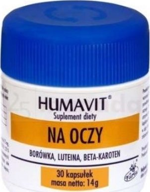 GOLDSTUDIO Humavit Na oczy 30 kapsułek - Długi termin ważności! 1