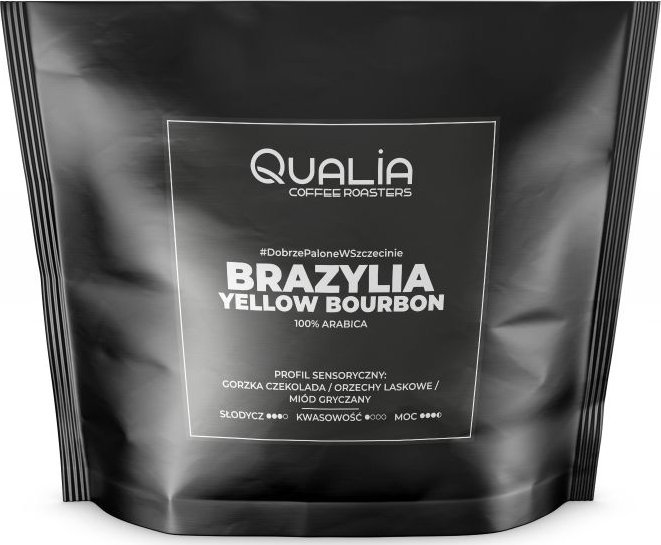 Kawa ziarnista Qualia Caffe Kawa ziarnista Qualia Brazylia Yellow Bourbon - 250 g 1