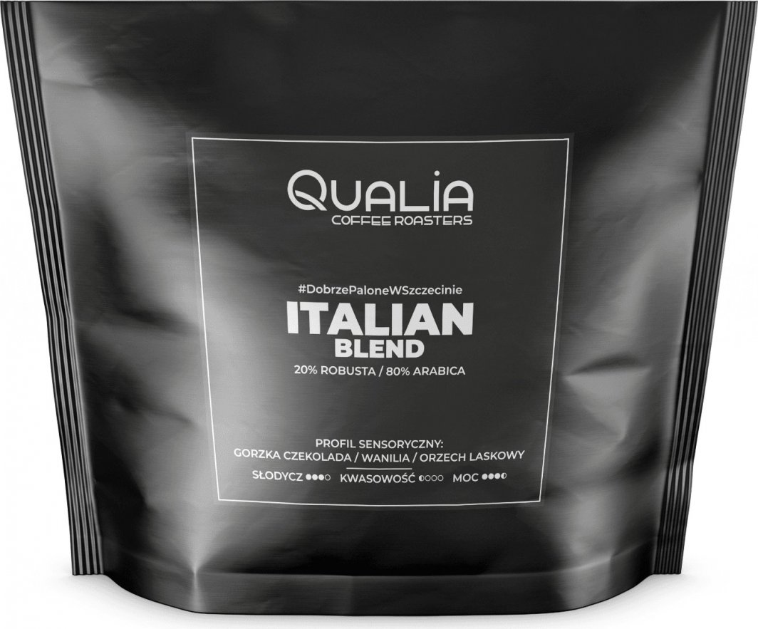 Kawa ziarnista Qualia Caffe Italian Blend 250 g 1