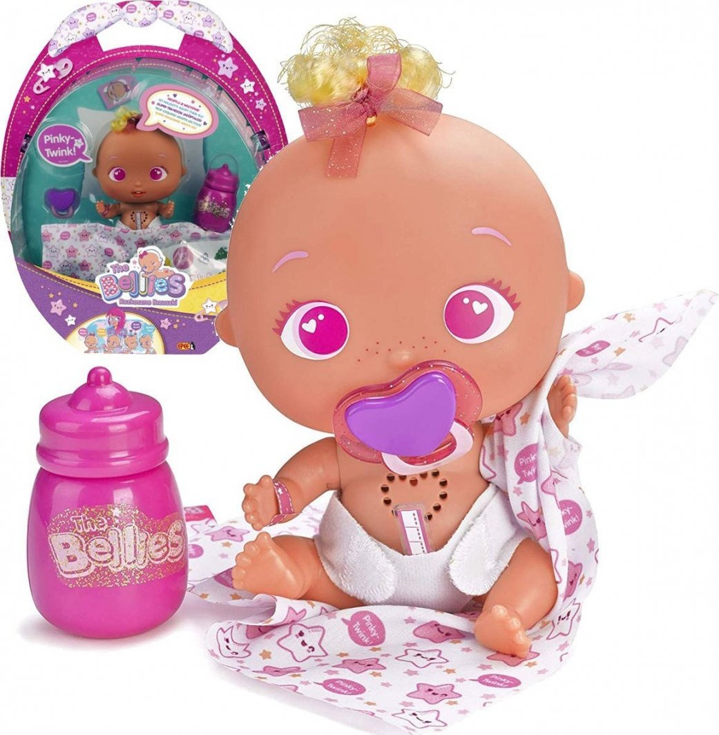 Epee THE BELLIES ROZKOSZNE BRZUSZKI LALKA INTERAKTYWNA PINKY-TWINK 03479 1