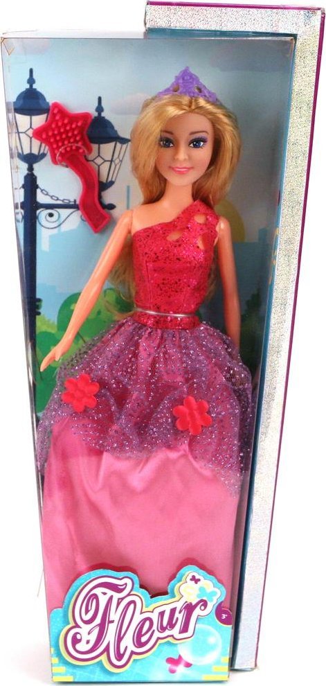 Fleur FLEUR KWIECISTA LALKA FLEUR BLONDYNKA 6313A 1