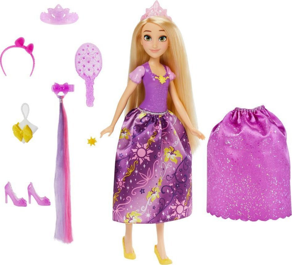 Hasbro HASBRO DISNEY KSIĘŻNICZKI LALKA ROSZPUNKA + AKCESORIA F0781 1