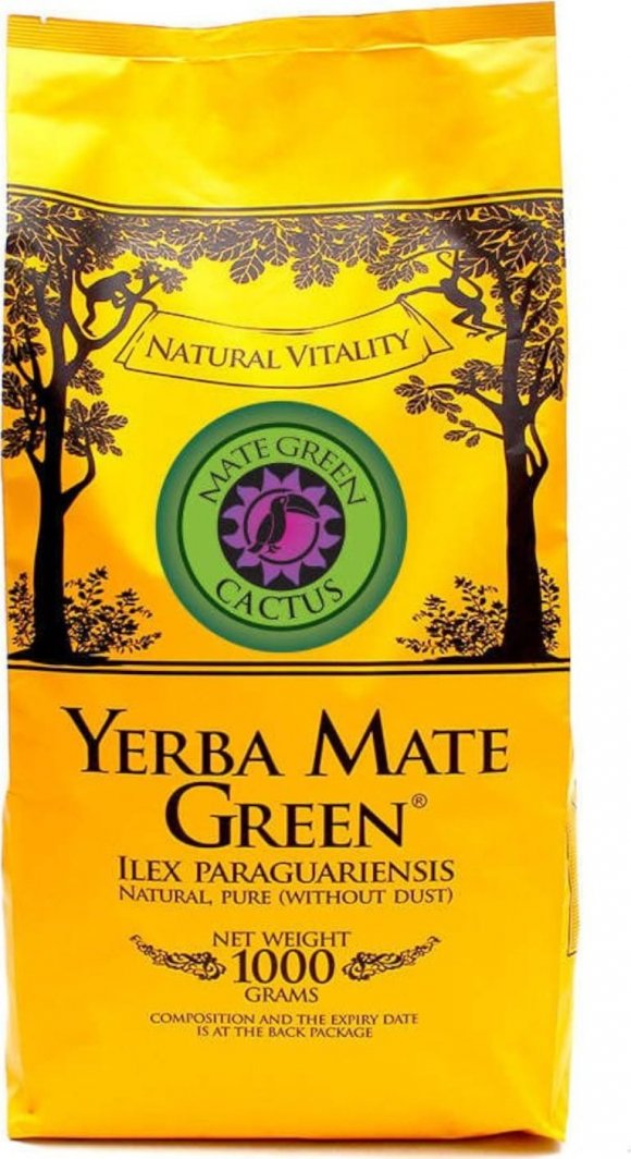 YERBA MARKET Mate Green CACTUS 400g YERBA MATE 1
