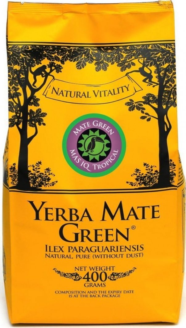 YERBA MARKET Mate Green MAS IQ TROPICAL 400g YERBA MATE 1