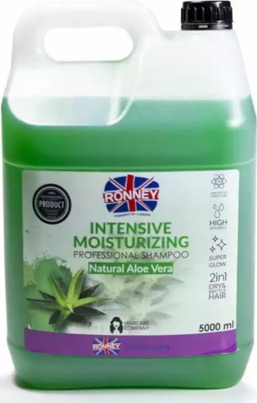 Ronney Ronney Szampon Nawilżający Do Włosów Aloe Vera 5L 1