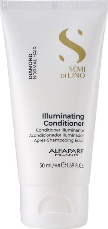 alfaparf milano Alfaparf Semi Di Lino Diamond Illuminating odżywka rozświetlająca, podróżna 50ml 1