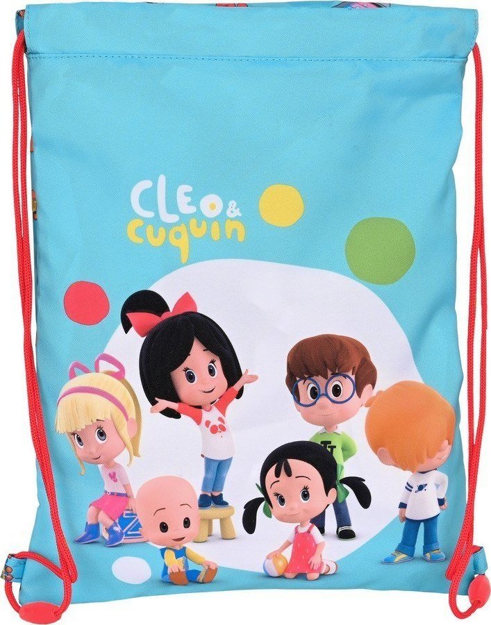 Cleo & Cuquin Worek na buty ze sznurkami Cleo & Cuquin Good night (26 x 34 x 1 cm) 1