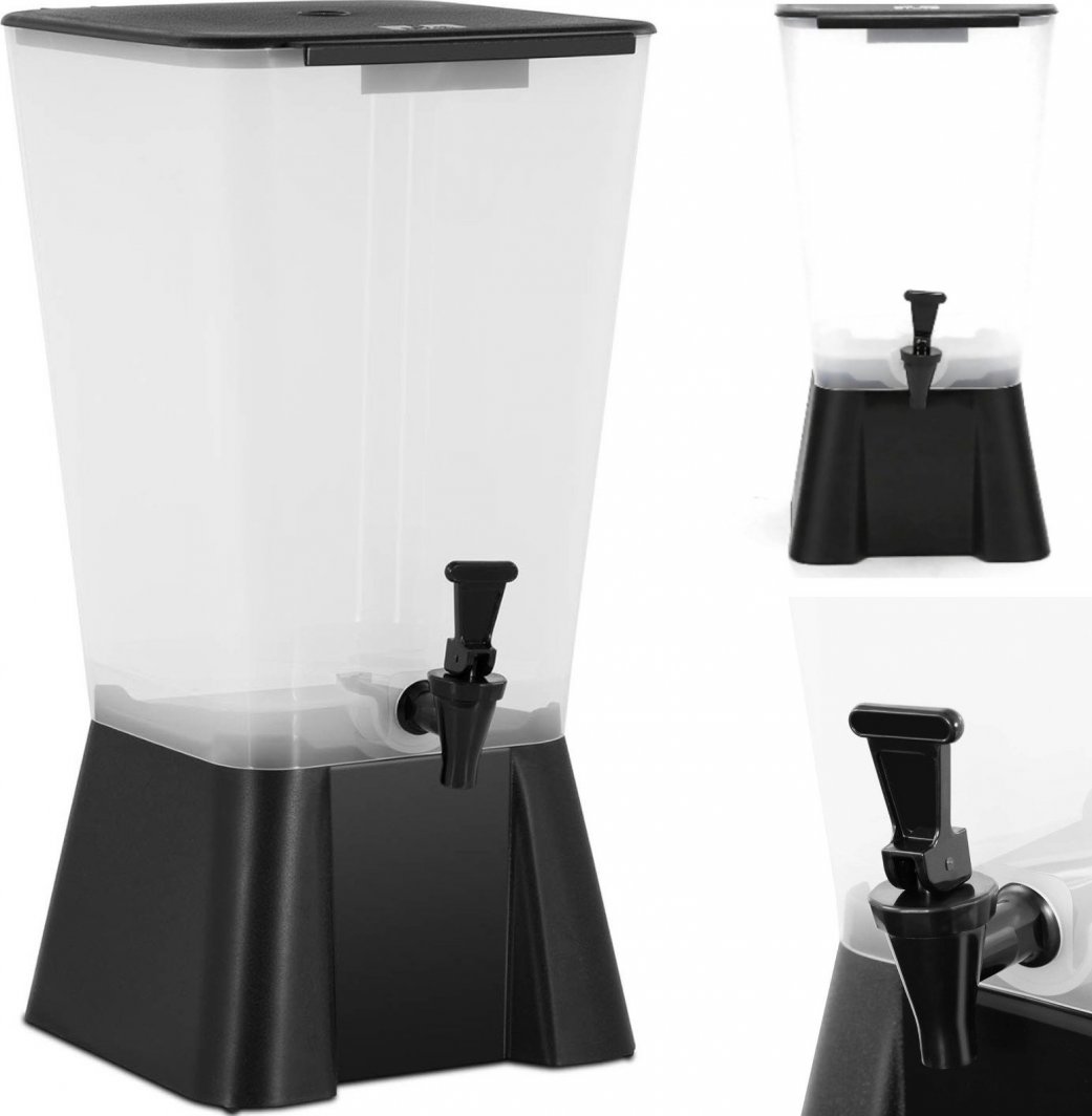 Royal Catering Dyspenser dozownik do soków napojów lemoniady z kranem plastikowy 19 l Dyspenser dozownik do soków napojów lemoniady z kranem plastikowy 19 l 1