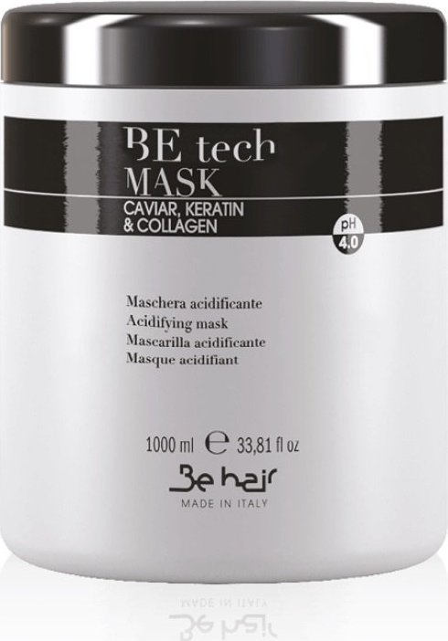 Be Hair Be Hair Be Tech, maska zakwaszająca do włosów pH 4.0 1000ml 1