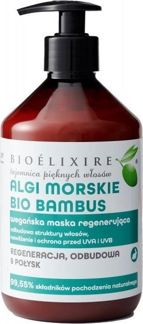 Bioelixire Bioelixire Algi Morskie Bambus Maska regenerująca 500ml 1