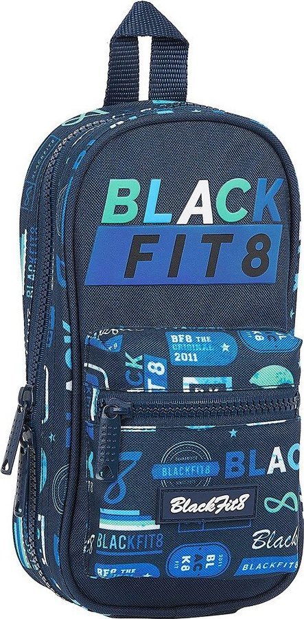 Piórnik Blackfit8 Piórnik w kształcie Plecaka BlackFit8 Retro Granatowy (33 Części) 1