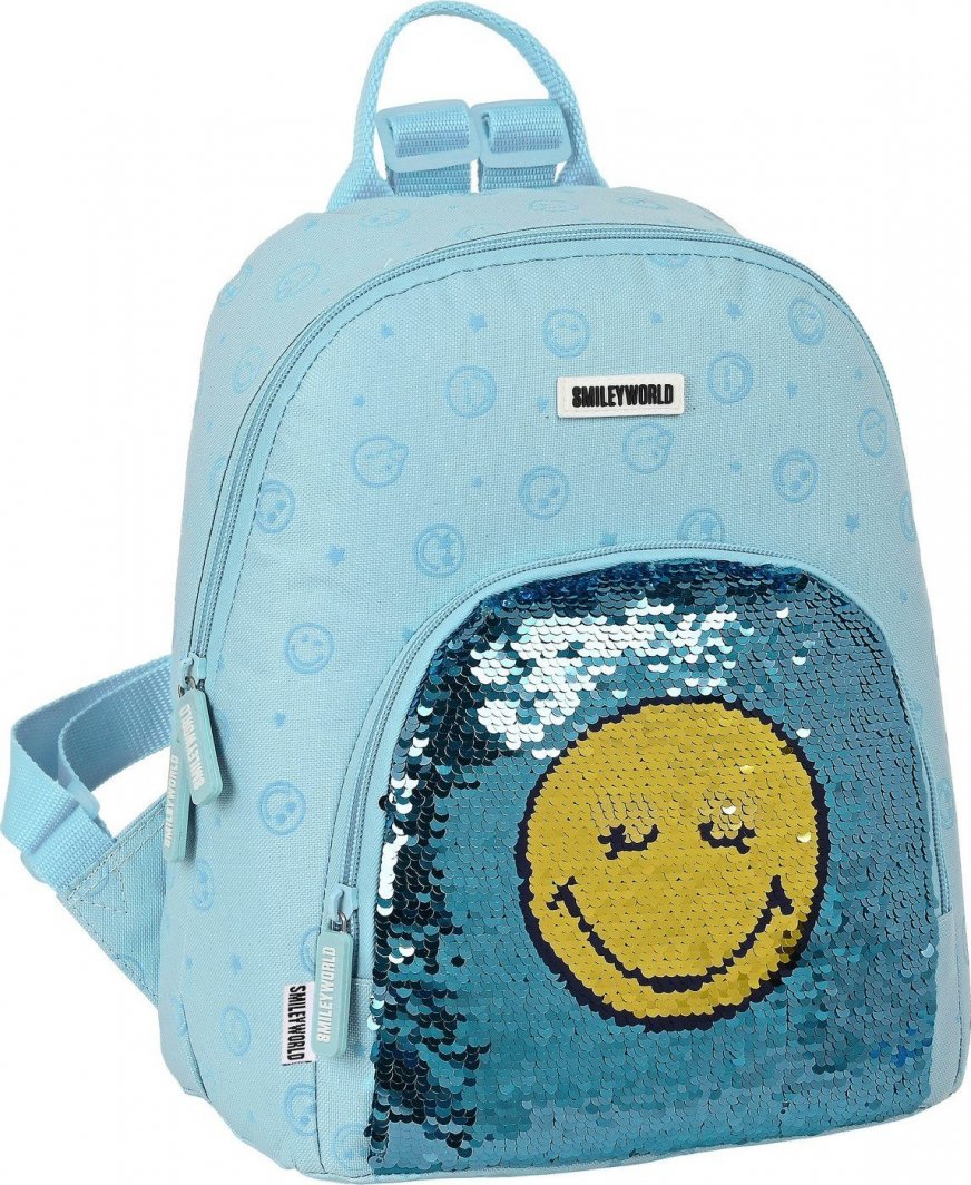 Smiley Plecak Casual Smiley Little Dreamer Jasnoniebieski 1