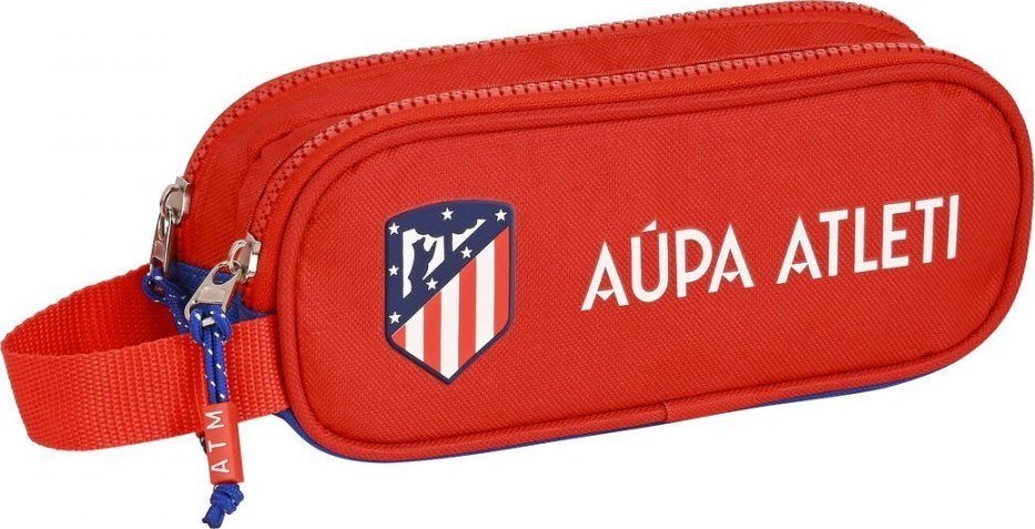 Piórnik Atltico Madrid Piórnik Podwójny Atltico Madrid Czerwony Granatowy (21 x 8 x 6 cm) 1
