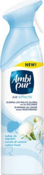 Ambi Pur Odświeżacz Powietrza w Sprayu Air Effects Cotton Fresh Ambi Pur (300 ml) 1