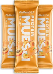BioTechUSA Biotech USA Protein Muesli Bar 30g BATON BIALKOWY Z MUSLI Apricot 1