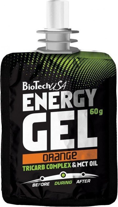 BioTechUSA Biotech USA Energy Gel 60g Orange 1