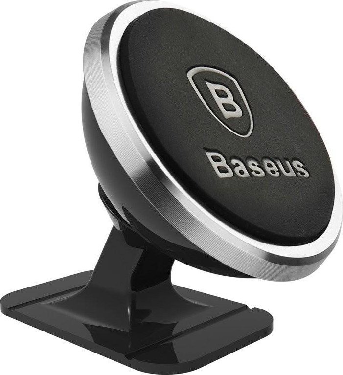 Baseus Magnetyczny uchwyt samochodowy do telefonu Baseus - srebrny standard 1