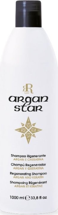 RR Line RR Line Argan Star, szampon arganowy z keratyną 1000ml 1