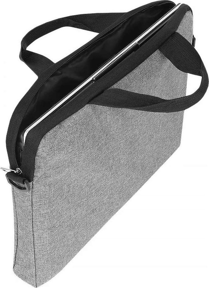 Torba 4kom.pl Torba uniwersalna unisex pokrowiec futerał Etui ochronne na laptopa do 14 cali Szara 1