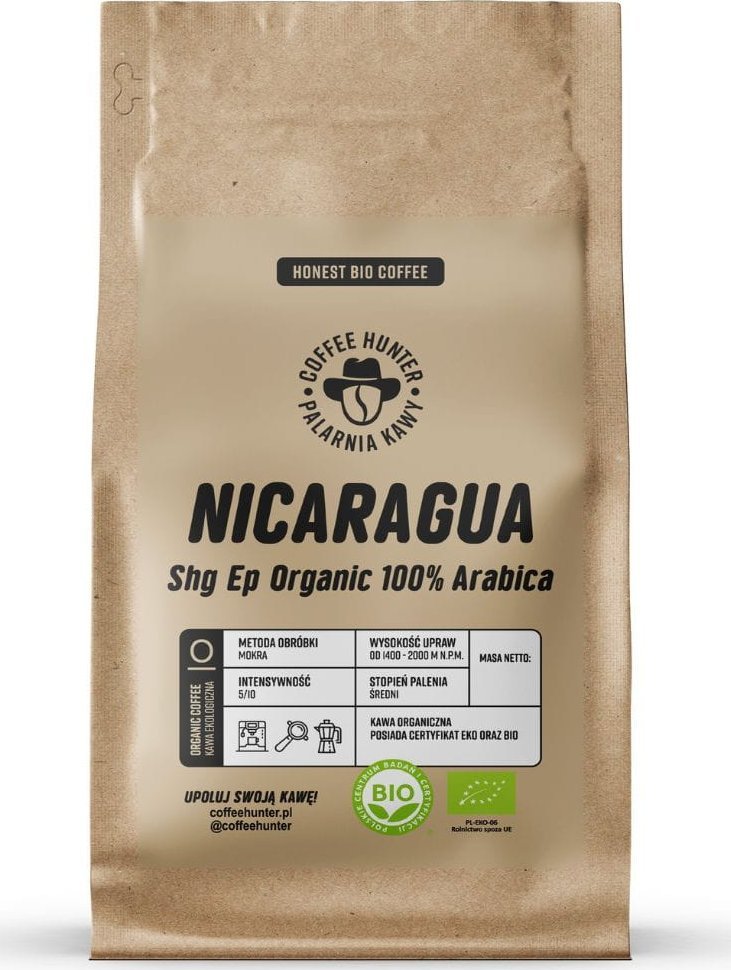 Kawa ziarnista Coffee Hunter Nicaragua 1 kg 1