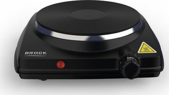 Płyta wolnostojąca Brock Kuchenka elektryczna BROCK 1-palnikowa EP 1500 BK czarna 1