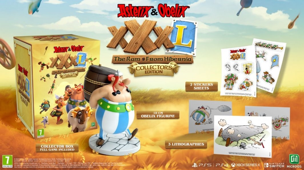 Asterix & Obelix XXXL: The Ram From Hibernia Edycja Kolekcjonerska PL (NSW) 1