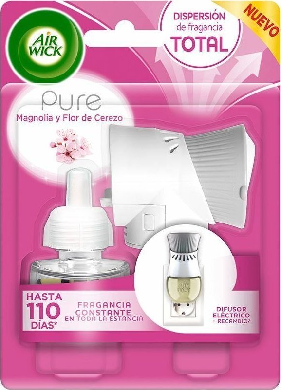 Air Wick Elektryczny Odświeżasz Powietrza Air Wick Magnolia Kwiat wiśni (19 ml) 1