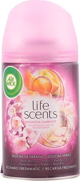 Air Wick Wkład do Odświeżacza Powietrza Freshmatic Duplo Delicias de Verano Air Wick Life Scents Delicias del Verano (250 ml) (1 uds) 1
