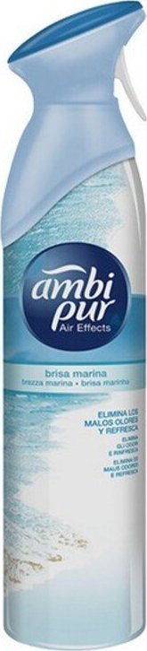 Ambi Pur Odświeżacz Powietrza w Sprayu Air Effects Ocean Breeze Ambi Pur 5410076362479 (300 ml) (300 ml) 1