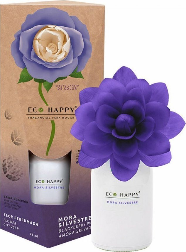 Eco Happy Odświeżacz powietrza Eco Happy Kwiat Jeżyna (75 ml) 1