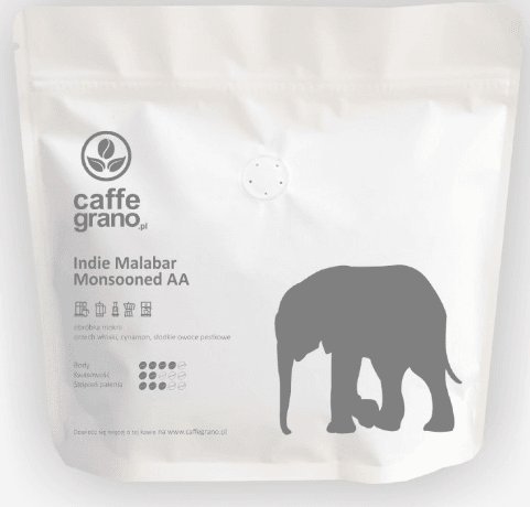 Kawa ziarnista Caffe Grano India Malabar Monsooned 250 g 1