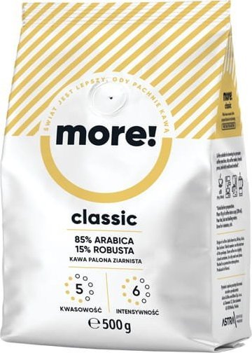 Kawa ziarnista Astra Astra More Classic 500g kawa ziarnista 1