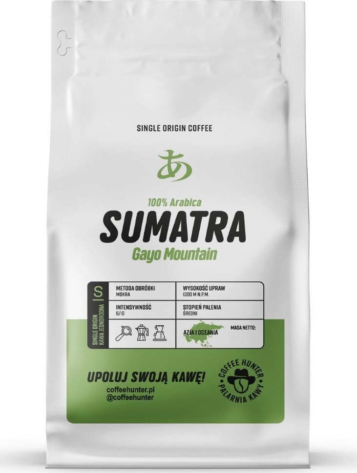 Kawa ziarnista Coffee Hunter Sumatra Gayo Mountain 1 kg 1