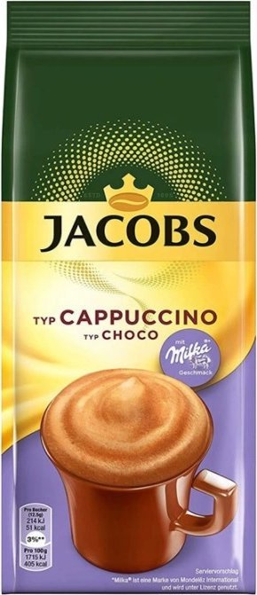Jacobs Kawa jacobs choco milka 500g rozpuszczalna 1
