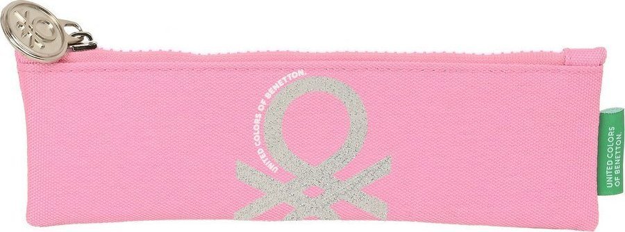 Piórnik Benetton Torba szkolna Benetton Flamingo Pink Różowy (20 x 6 x 1 cm) 1