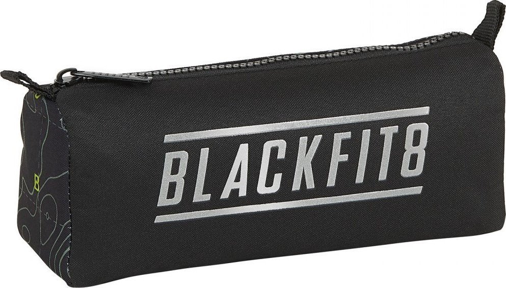 Piórnik Blackfit8 Etui Topografhy BlackFit8 Czarny Kolor Zielony 1